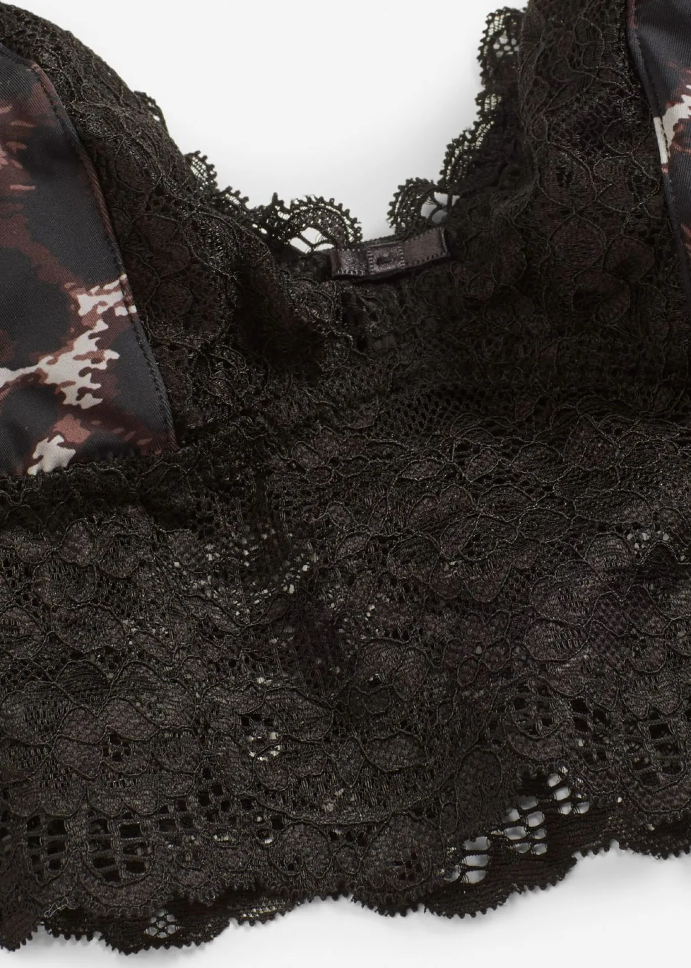 Mujer bonprix bonprix Bustier triangular con encaje