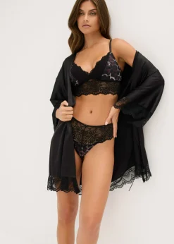 Mujer bonprix bonprix Bustier triangular con encaje