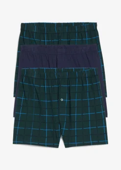 Hombre bonprix bonprix Bóxer de punto holgado de algodón suave (3 unidades)