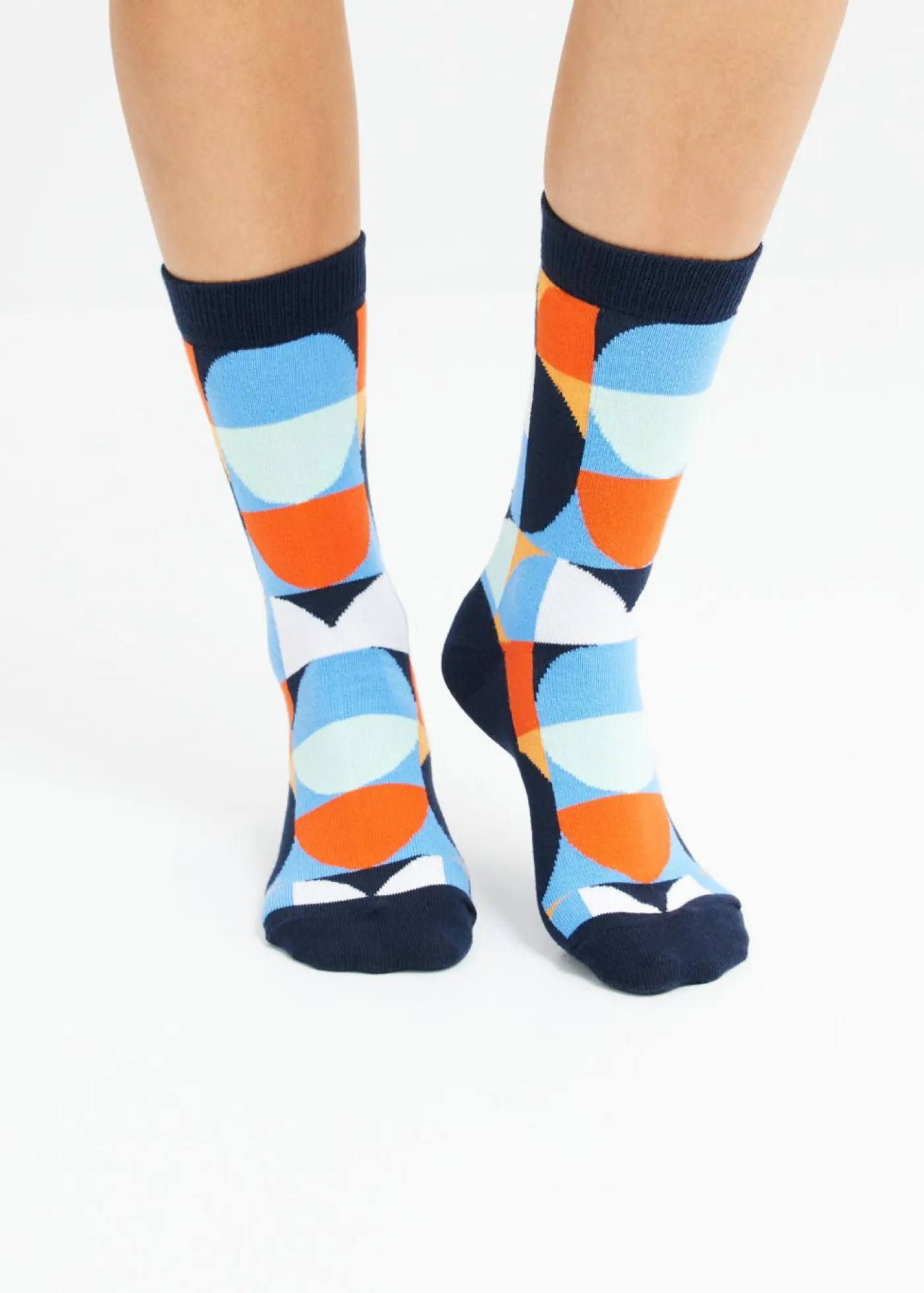bonprix bonprix Medias|Ropa Interior·Calcetines>Calcetines con algodón orgánico (4 pares) Azul marino