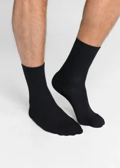 bonprix bonprix Multipack|Niño·Calcetines>Calcetines de algodón orgánico (10 unidades) Negro