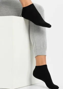 bonprix bonprix Medias|Ropa Interior·Calcetines>Calcetines deportivos con algodón orgánico (20 pares) Negro