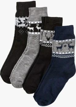 Mujer bonprix bonprix Calcetines térmicos unisex (paquete de 4 unidades)