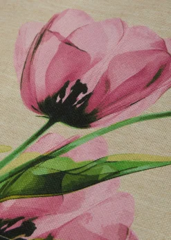 bonprix bonprix Primavera|Vajilla>Camino de mesa con aspecto de lino Rosa-crema