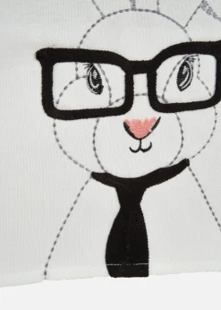 bonprix bonprix Camino de mesa con bordado de conejitos