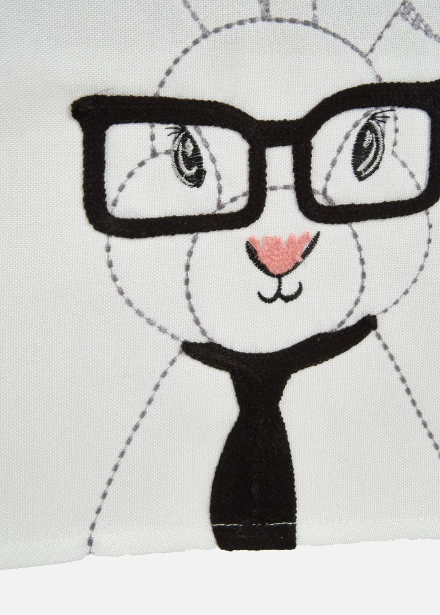 bonprix bonprix Camino de mesa con bordado de conejitos