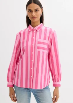 Mujer bonprix bonprix Camisa de algodón orgánico puro