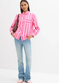 Mujer bonprix bonprix Camisa de algodón orgánico puro