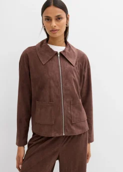 Mujer bonprix bonprix Camisa de ante sintético