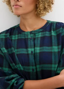 Mujer bonprix bonprix Camisa de franela de algodón puro