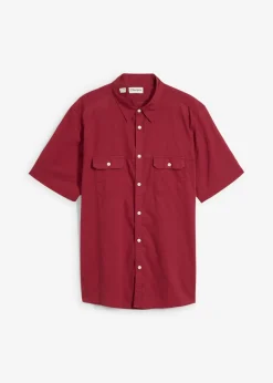 Hombre bonprix bonprix Camisa de manga corta de algodón puro