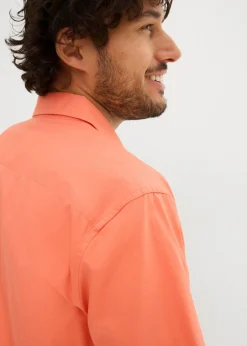 Hombre bonprix bonprix Camisa de manga corta de algodón puro