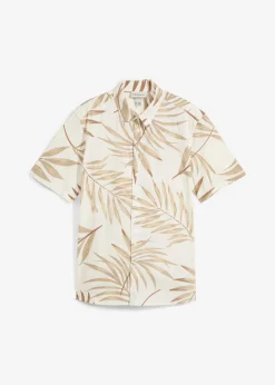 Hombre bonprix bonprix Camisa de manga corta de algodón orgánico puro