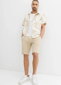 Hombre bonprix bonprix Camisa de manga corta de algodón orgánico puro