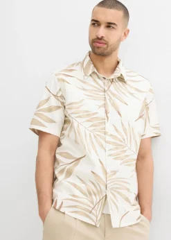 Hombre bonprix bonprix Camisa de manga corta de algodón orgánico puro