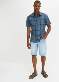 Hombre bonprix bonprix Camisa de manga corta de algodón puro