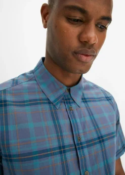 Hombre bonprix bonprix Camisa de manga corta de algodón puro