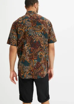 Hombre bonprix bonprix Camisa de manga corta de viscosa