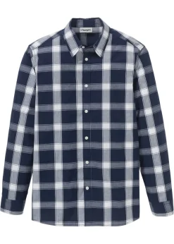 Hombre bonprix bonprix Camisa de manga larga de algodón puro