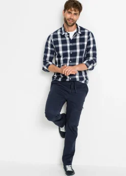 Hombre bonprix bonprix Camisa de manga larga de algodón puro