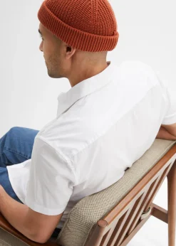 Hombre bonprix bonprix Camisa elástica de manga corta y corte slim