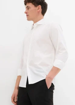 Hombre bonprix bonprix Camisa formal de algodón puro con corte regular