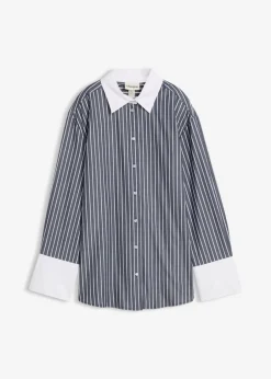 Mujer bonprix bonprix Camisa holgada de algodón puro