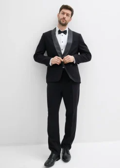 Hombre bonprix bonprix Camisa y pajarita (2 piezas)