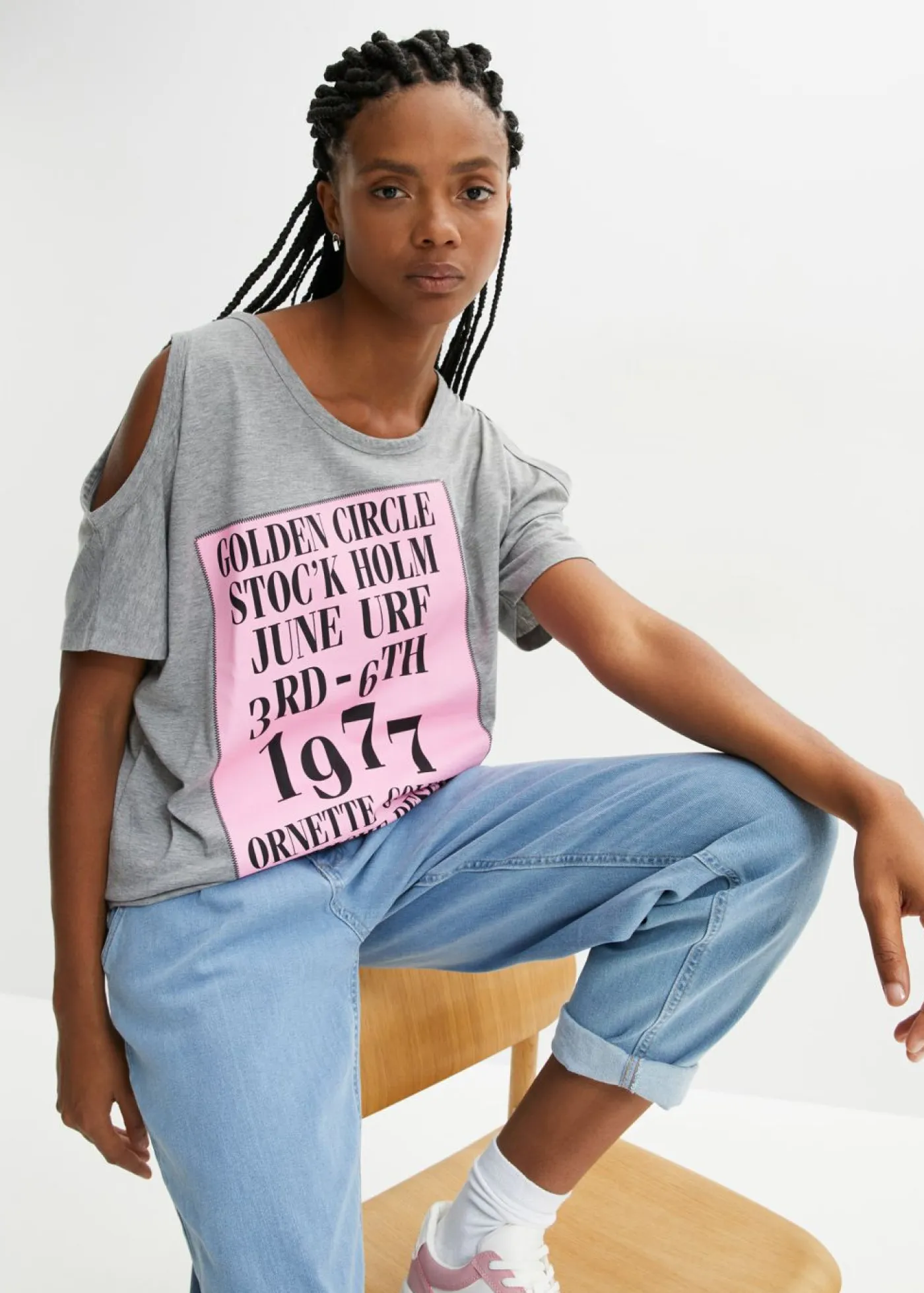 bonprix bonprix Camisetas>Camiseta Gris