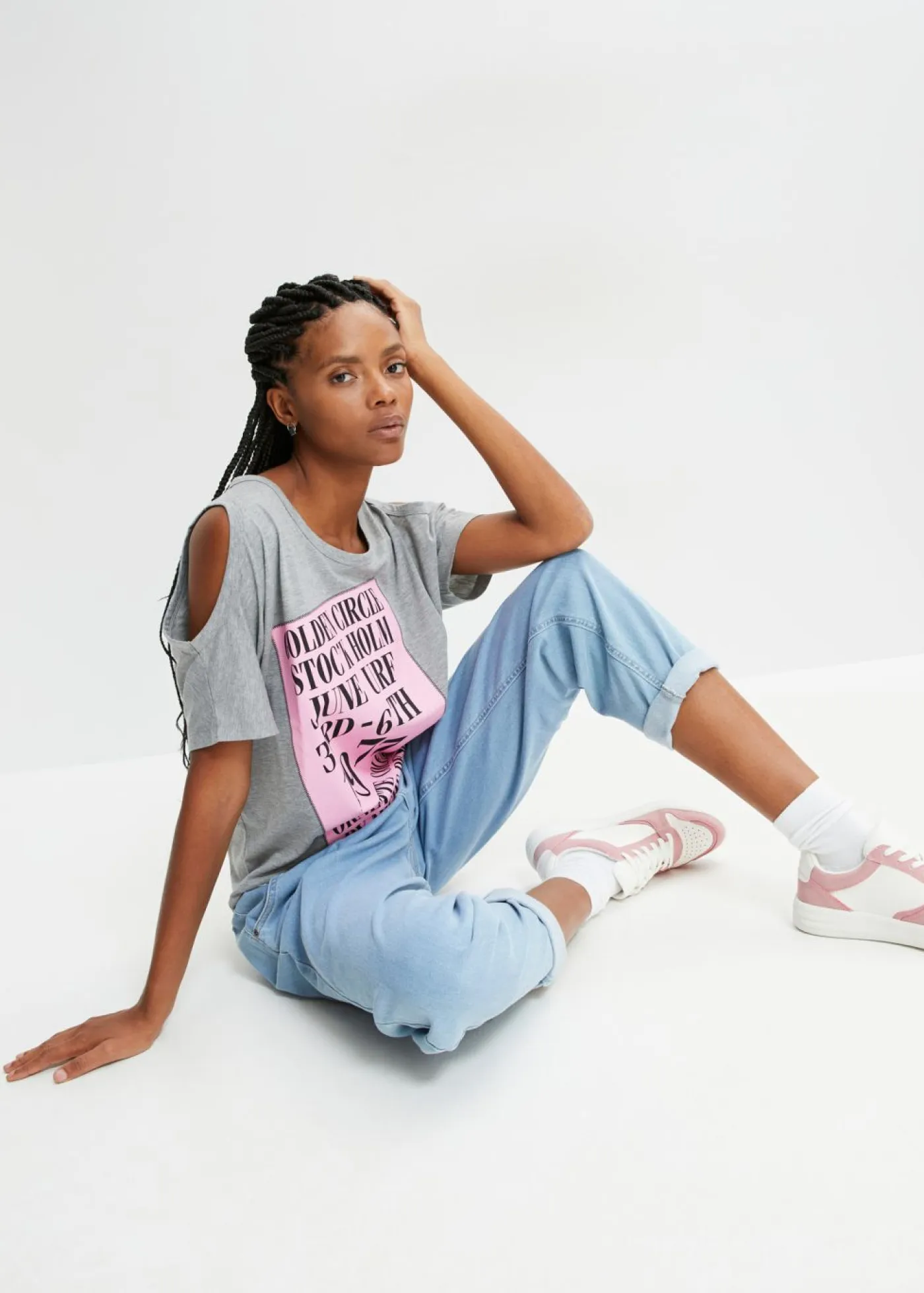 bonprix bonprix Camisetas>Camiseta Gris