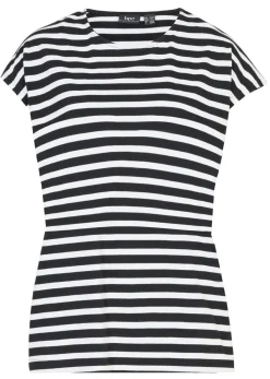 bonprix bonprix Básicos|Camisetas>Camiseta Negro-blanco con rayas