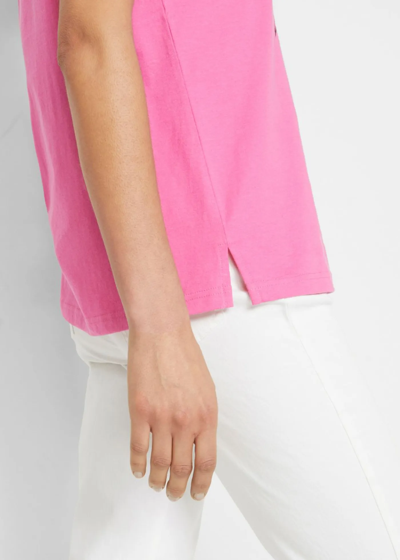 bonprix bonprix Camisetas>Camiseta Fucsia claro estampado