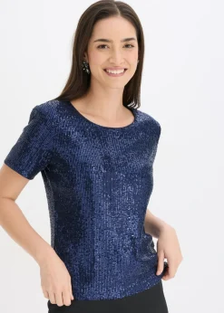 bonprix bonprix Camisetas>Camiseta Azul marino