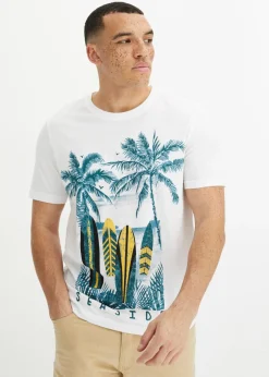 bonprix bonprix Ropa De Playa|Camisetas Y Polos>Camiseta Blanco