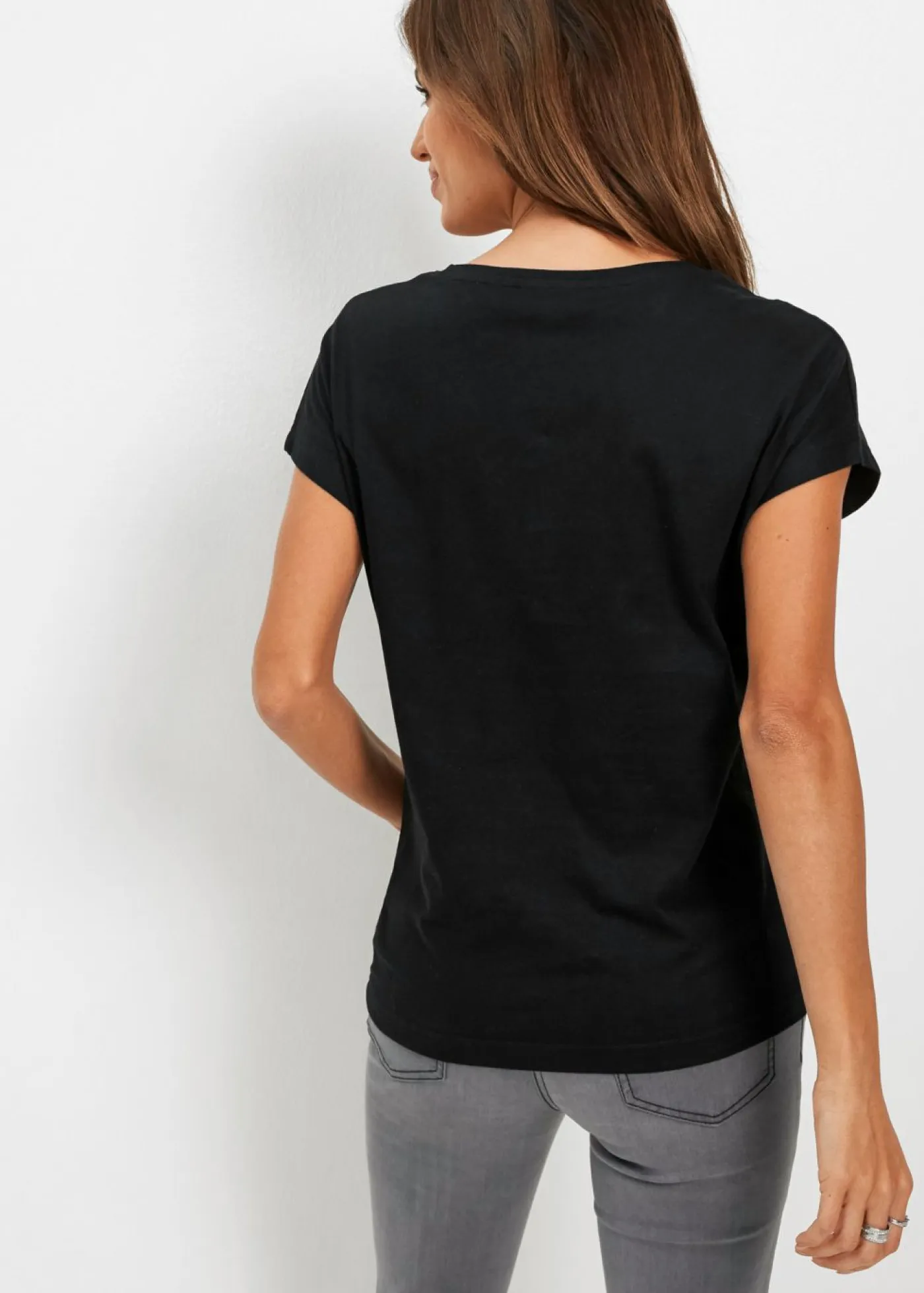 bonprix bonprix Camisetas>Camiseta Azul marino-blanco