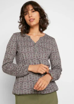 bonprix bonprix Camisetas>Camiseta Verde humo