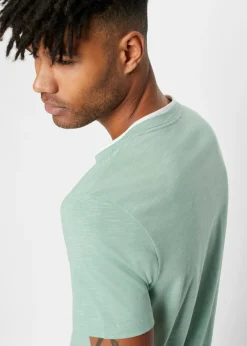 Hombre bonprix bonprix Camiseta 2 en 1 de manga corta