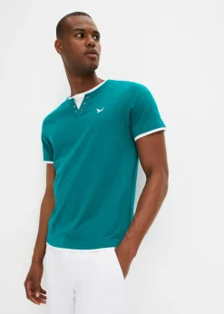 Hombre bonprix bonprix Camiseta 2 en 1 de manga corta (2 unidades)