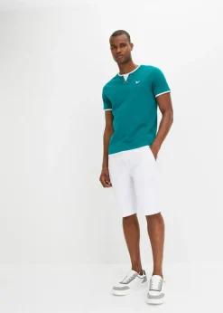 Hombre bonprix bonprix Camiseta 2 en 1 de manga corta (2 unidades)