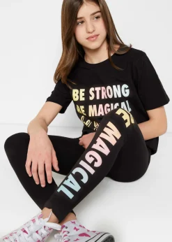 Niños bonprix bonprix Camiseta + leggings (2 piezas)