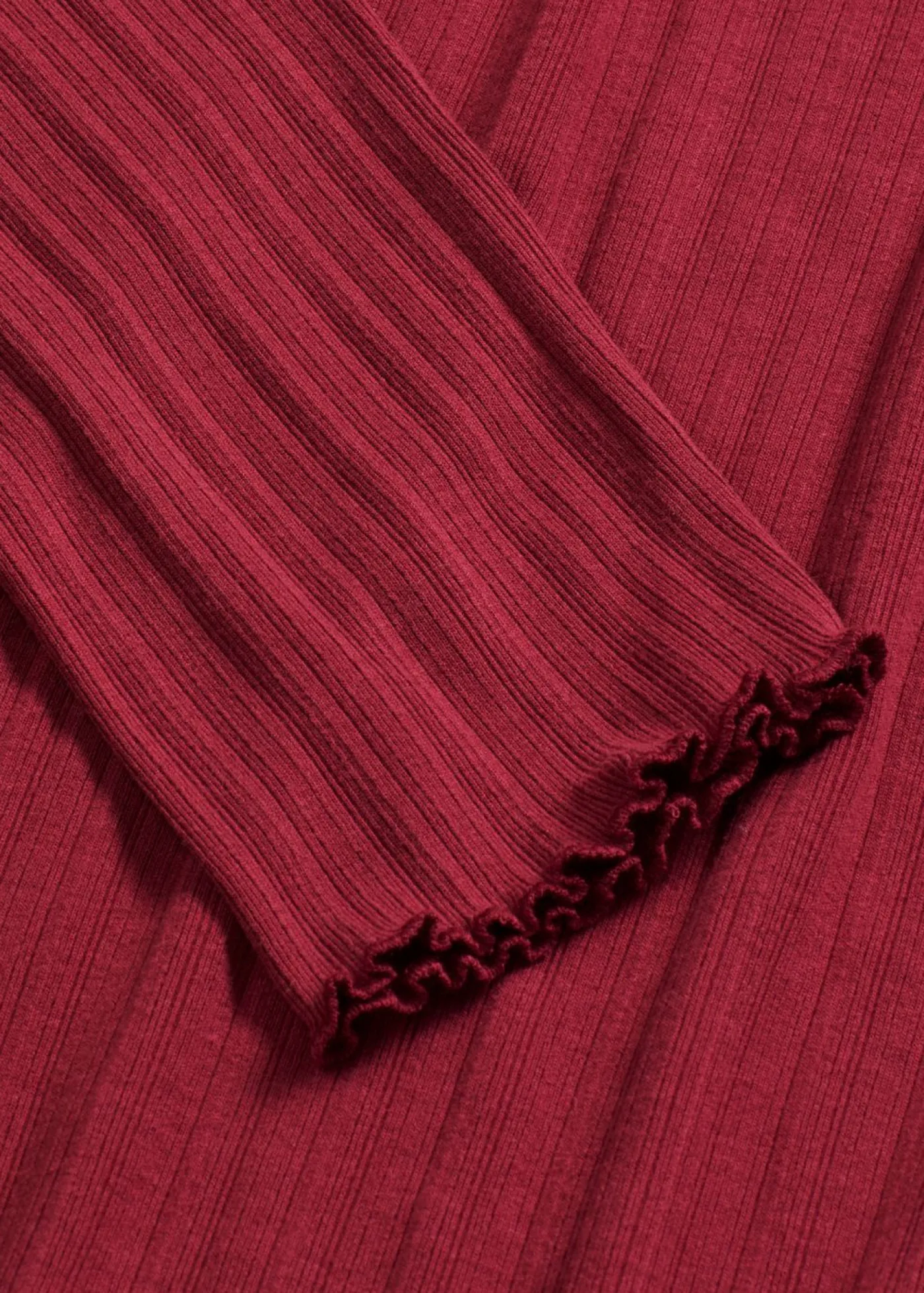 Mujer bonprix bonprix Camiseta ajustada de canalé