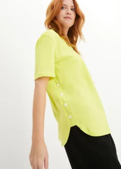 Mujer bonprix bonprix Camiseta ancha de algodón orgánico