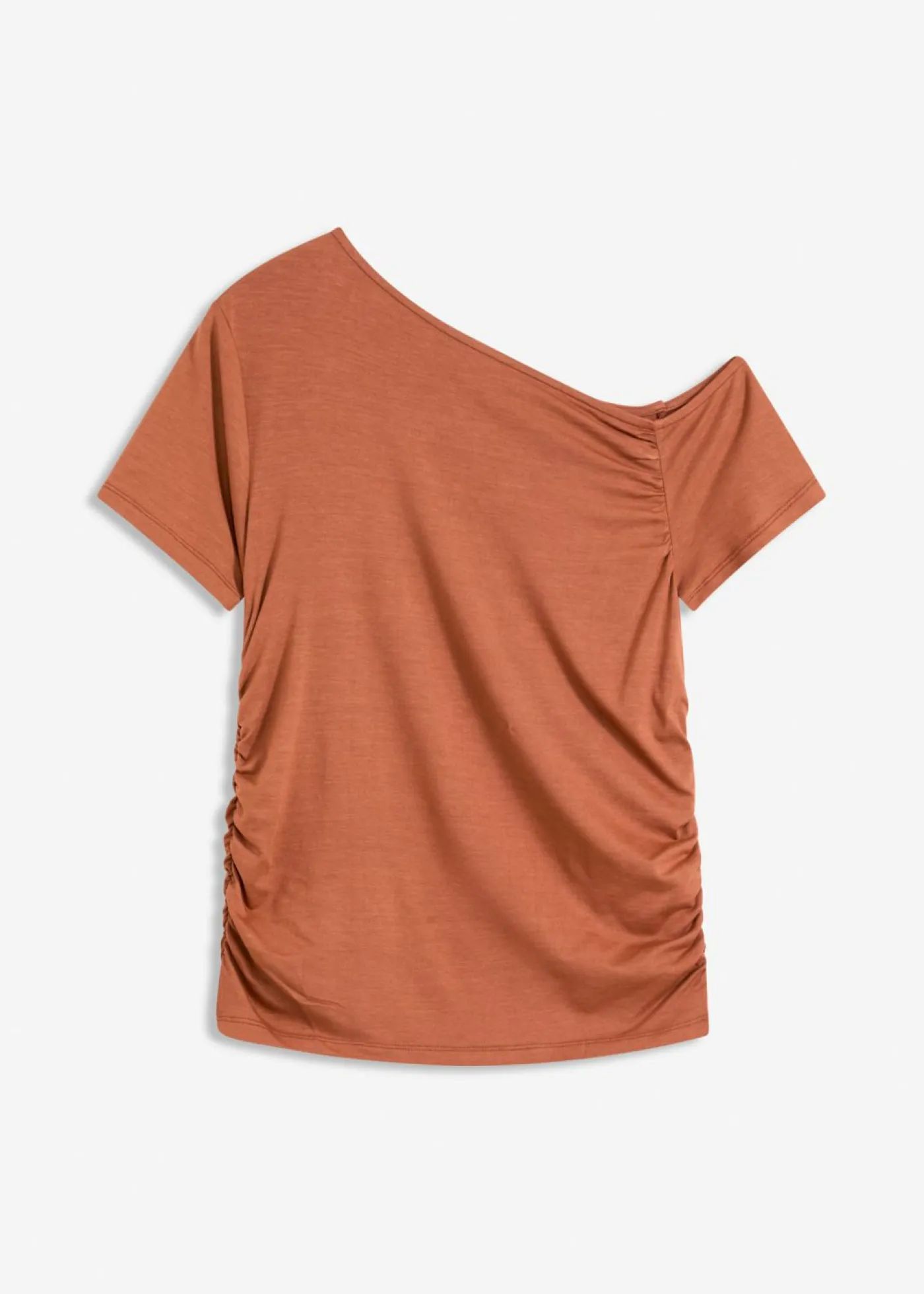 bonprix bonprix Camisetas>Camiseta asimétrica Coñac