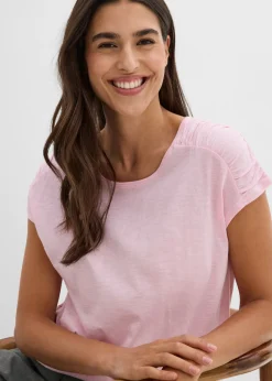 Mujer bonprix bonprix Camiseta boxy de manga corta