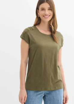 Mujer bonprix bonprix Camiseta boxy de manga corta