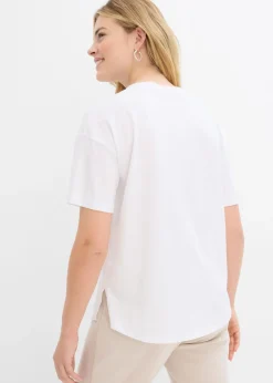 Mujer bonprix bonprix Camiseta boxy oversize de algodón orgánico