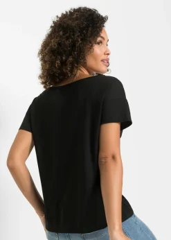 Mujer bonprix bonprix Camiseta con abertura