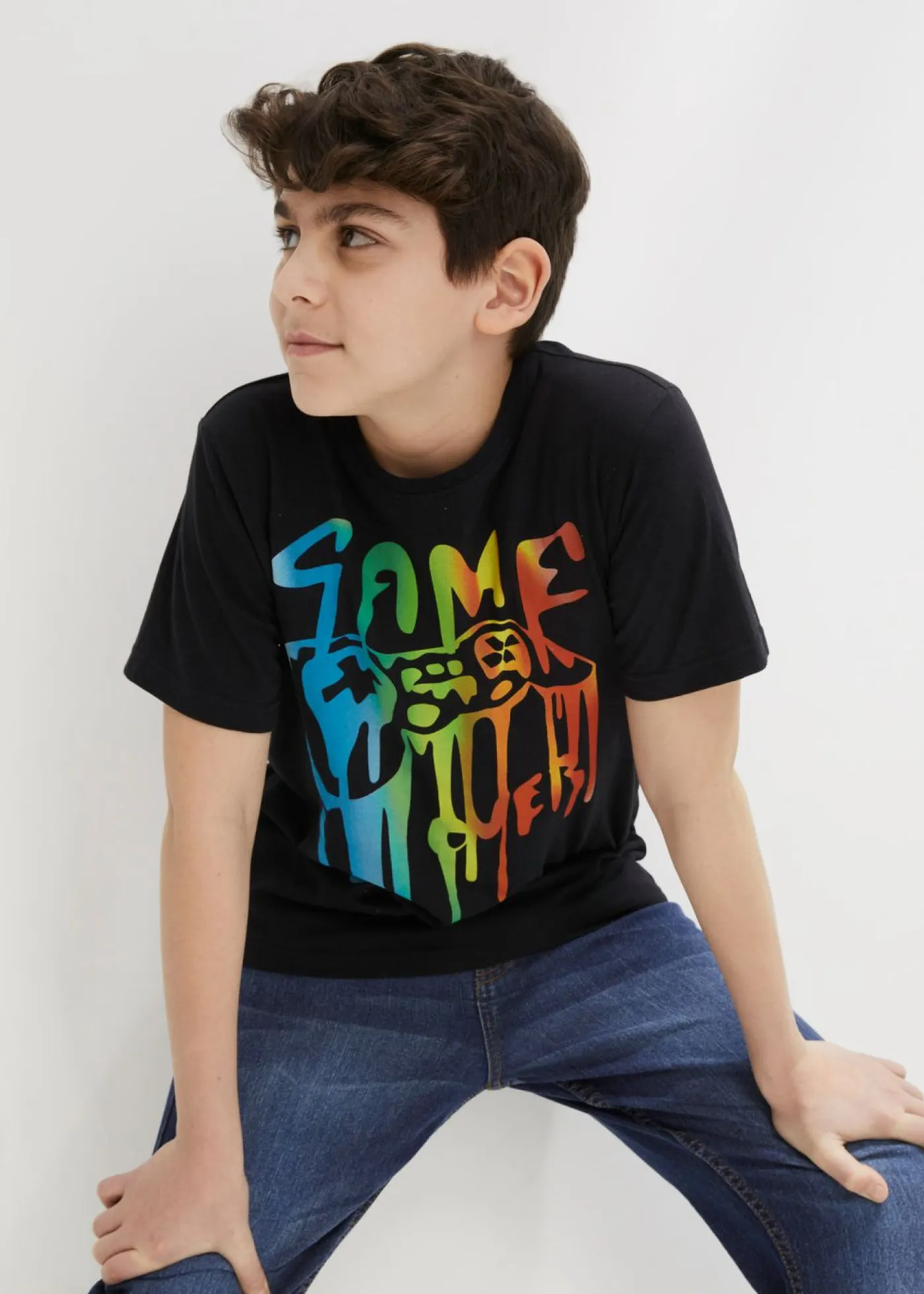 Niños bonprix bonprix Camiseta con algodón orgánico