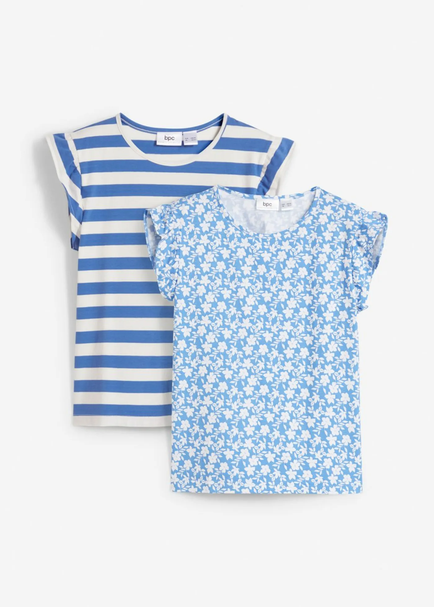 Niños bonprix bonprix Camiseta con algodón orgánico (2 unidades)