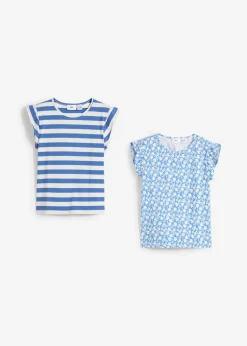 Niños bonprix bonprix Camiseta con algodón orgánico (2 unidades)